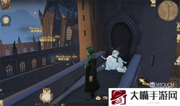 哈利波特魔法觉醒戴帽子的雪人位置一览
