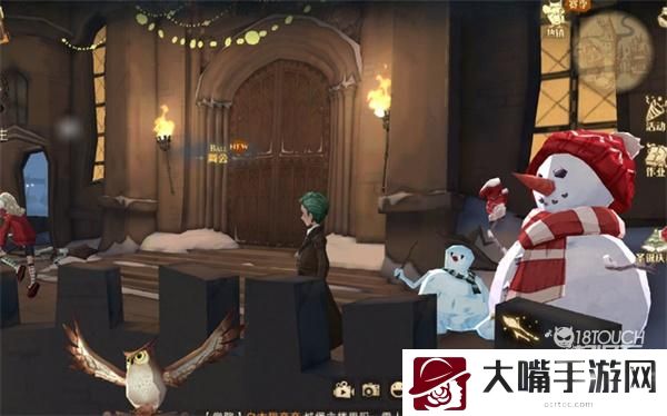 哈利波特魔法觉醒戴帽子的雪人位置一览